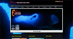 Desktop Screenshot of ibiza-diving-college.com